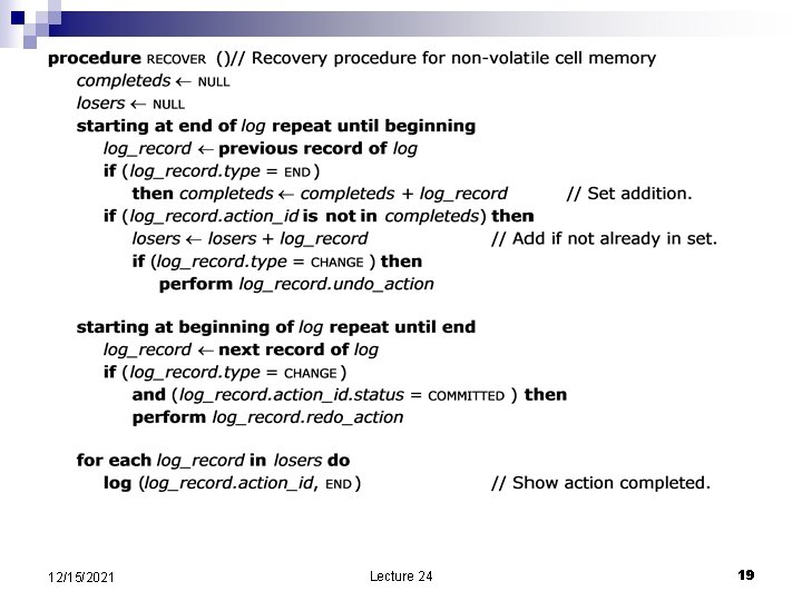 12/15/2021 Lecture 24 19 