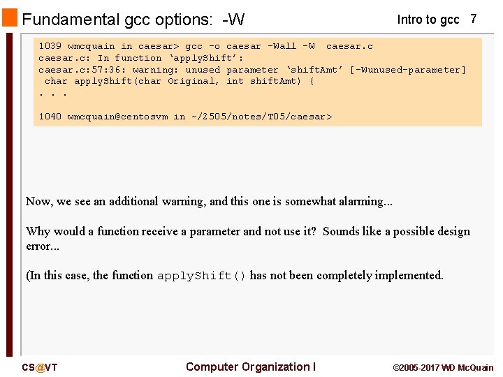Gcc Simple Syntax GCC the GNU Compiler Collection Intro to gcc