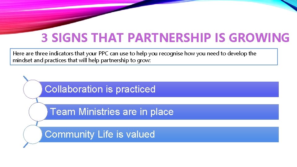 3 SIGNS THAT PARTNERSHIP IS GROWING Here are three indicators that your PPC can