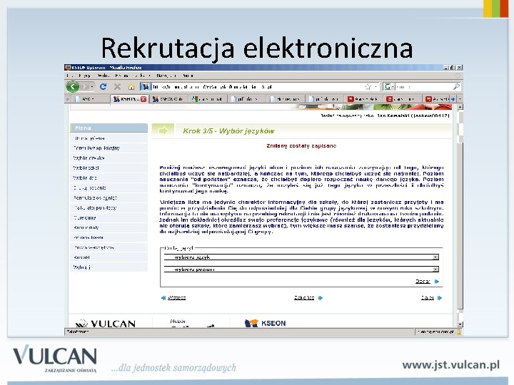 Rekrutacja elektroniczna 