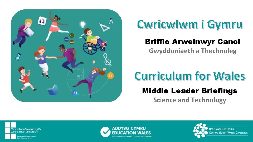 Cwricwlwm i Gymru Briffio Arweinwyr Canol Gwyddoniaeth a Thechnoleg Curriculum for Wales Middle Leader
