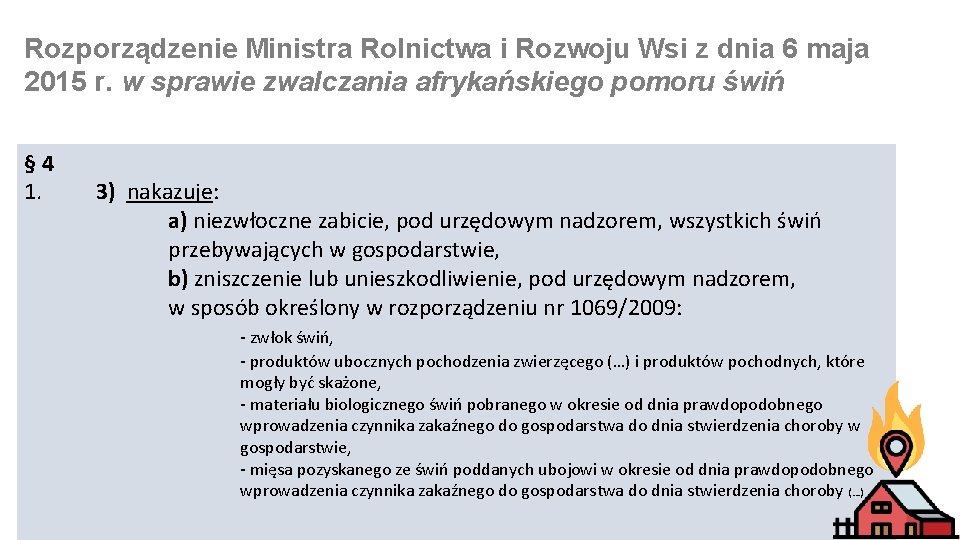 Rozporządzenie Ministra Rolnictwa i Rozwoju Wsi z dnia 6 maja 2015 r. w sprawie