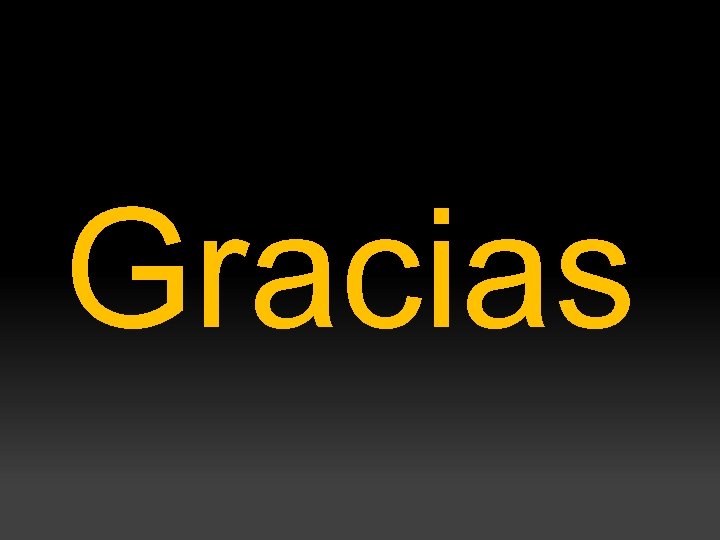 Gracias 