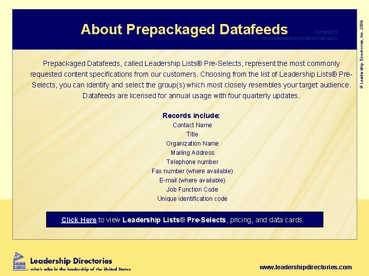 Leadership Directories whos who in the leadership of