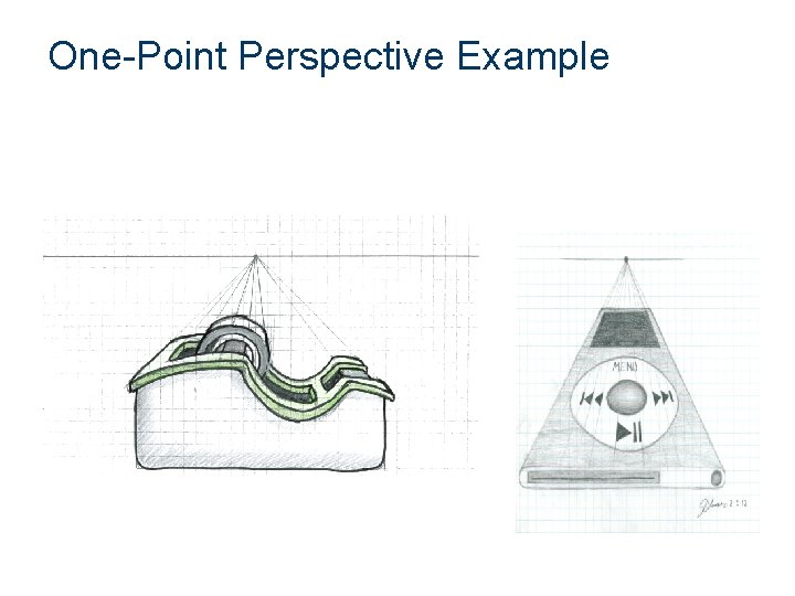 One-Point Perspective Example 