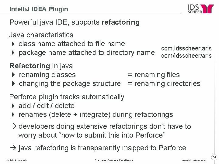 Intelli. J IDEA Plugin Powerful java IDE, supports refactoring Java characteristics 4 class name