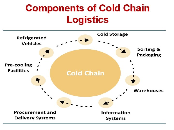 Components of Cold Chain Logistics 