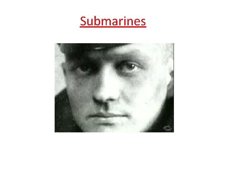 Submarines 