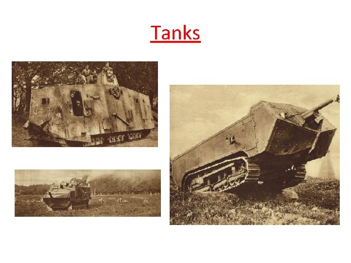 Tanks 