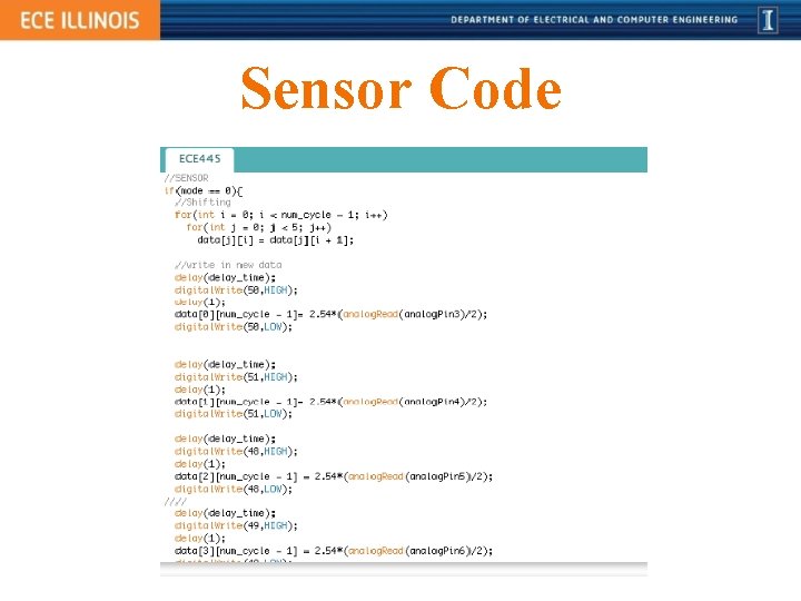 Sensor Code 