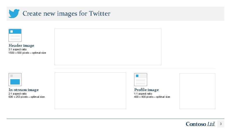 Create new images for Twitter Header image 3: 1 aspect ratio 1500 x 500