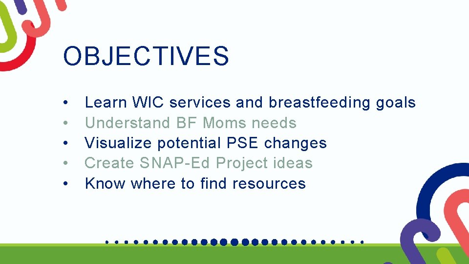 FRIDAY FORUM 2021 Supporting Breastfeeding Moms Purpose of