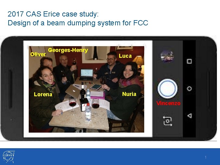 2017 CAS Erice case study: Design of a beam dumping system for FCC Oliver