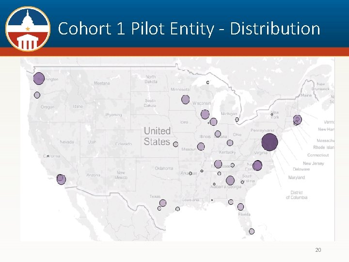 Cohort 1 Pilot Entity - Distribution 20 