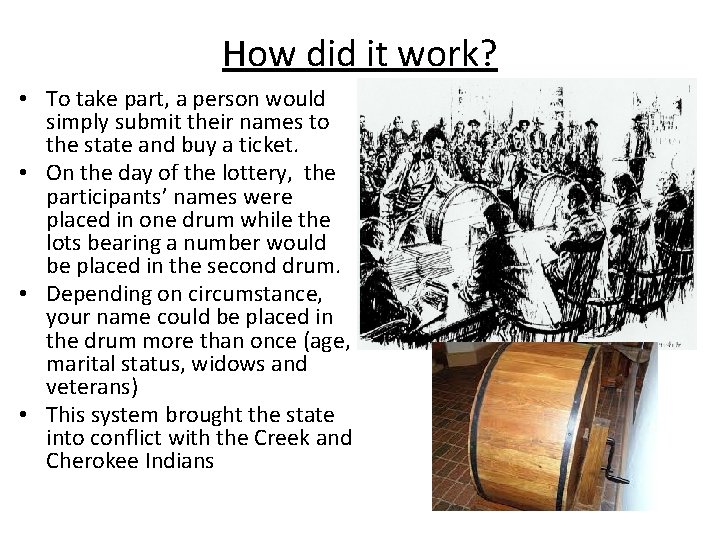 How did it work? • To take part, a person would simply submit their