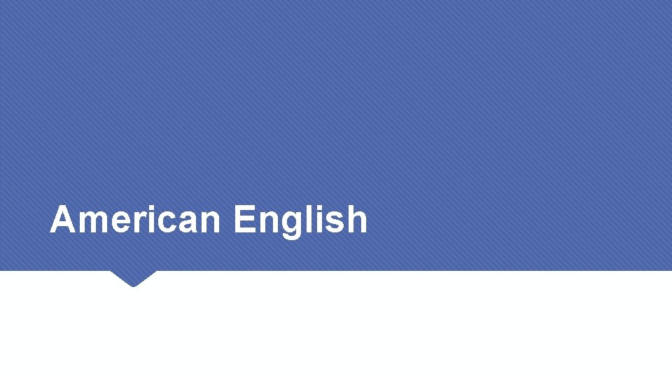 American English 