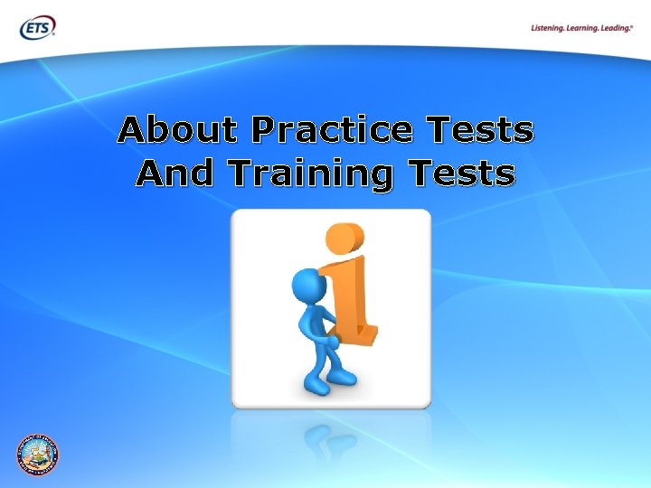 About Practice Tests And Training Tests 