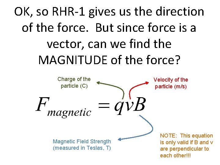 Magnets Rhr Magnetism Day 2 Charged Particles Moving Through Magnetic