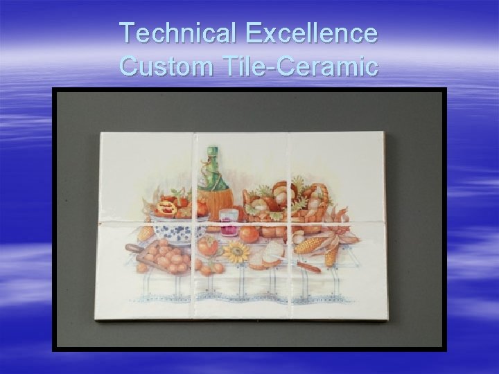Technical Excellence Custom Tile-Ceramic 