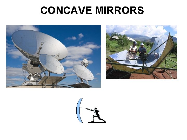 CONCAVE MIRRORS 