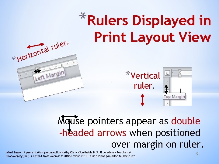 *Rulers Displayed in r l a t on . r e l u iz