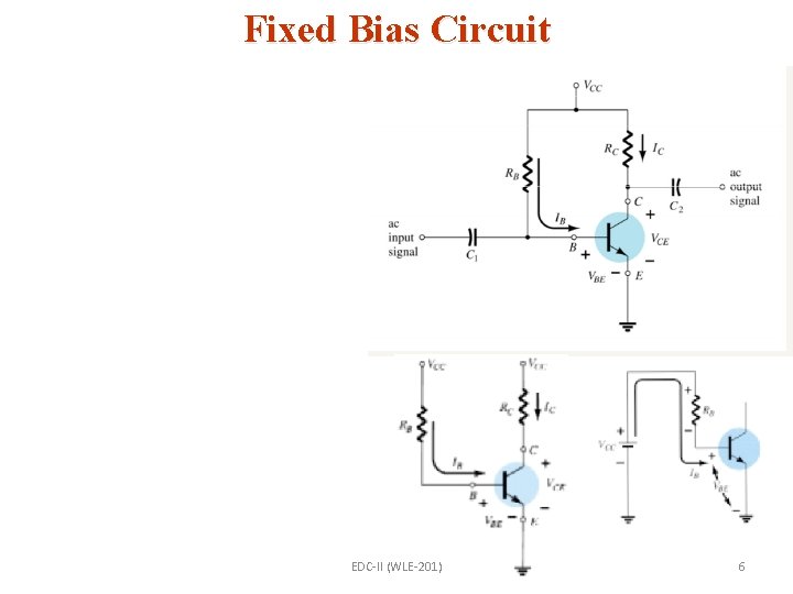 Fixed Bias Circuit EDC-II (WLE-201) 6 