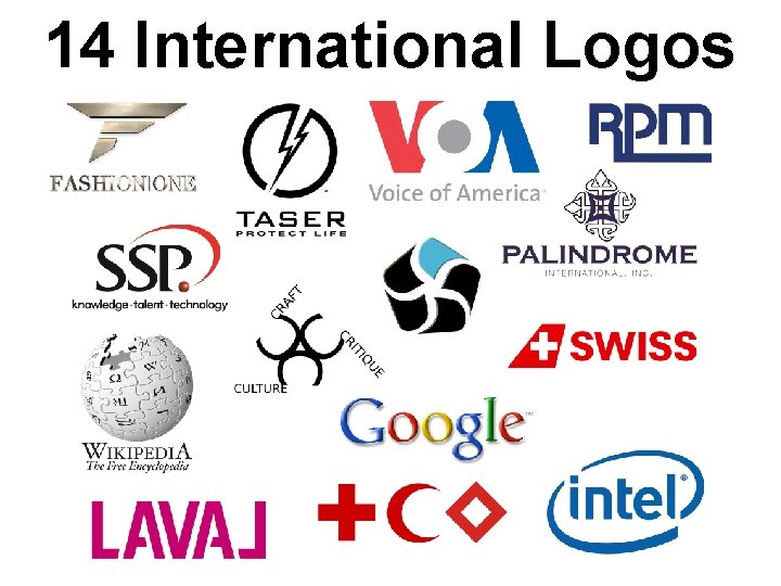 14 International Logos 