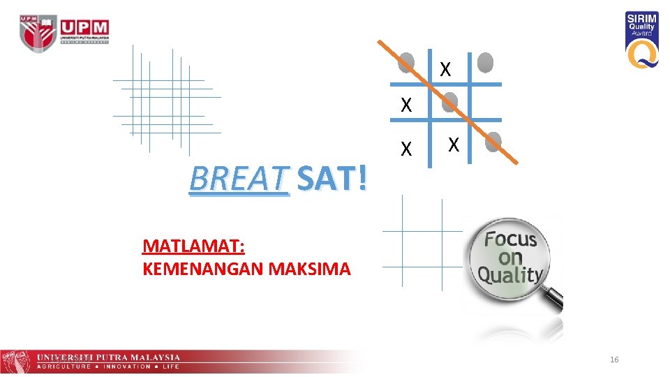 X X BREAT SAT! X X MATLAMAT: KEMENANGAN MAKSIMA 15/12/2021 16 