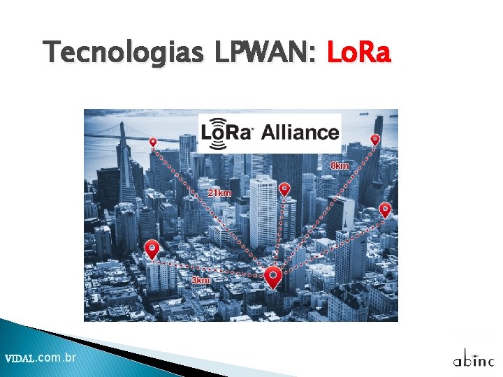 Tecnologias LPWAN: Lo. Ra VIDAL. com. br 