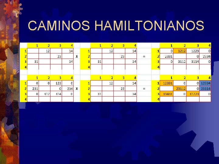 CAMINOS HAMILTONIANOS 