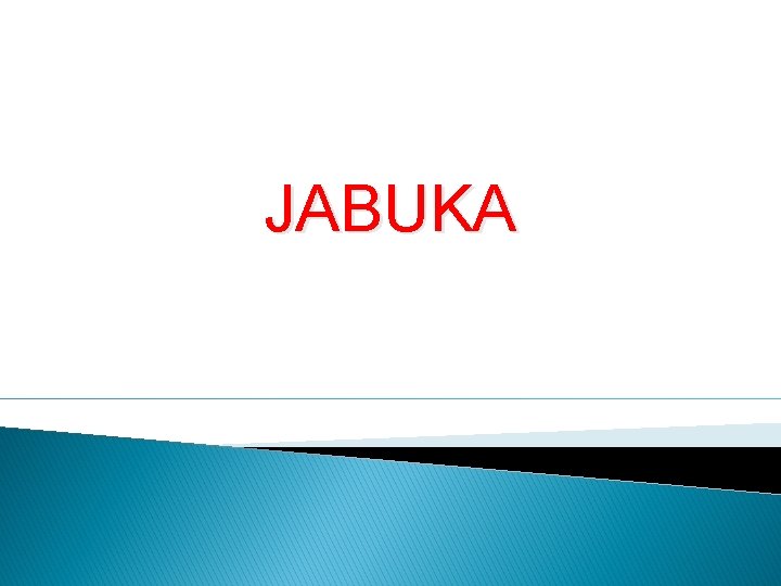 JABUKA 