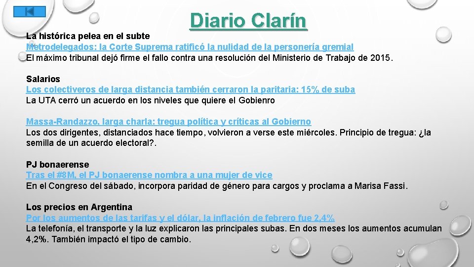 Diario Clarín La histórica pelea en el subte Metrodelegados: la Corte Suprema ratificó la