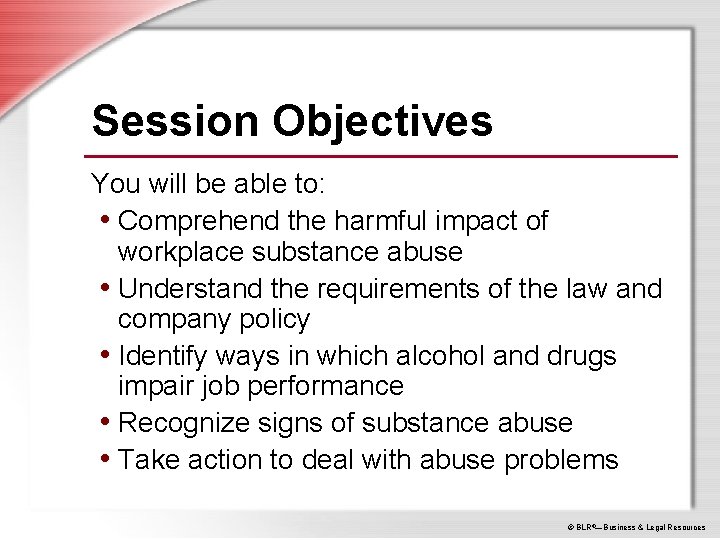 Substance Abuse In the Workplace What Employees Need