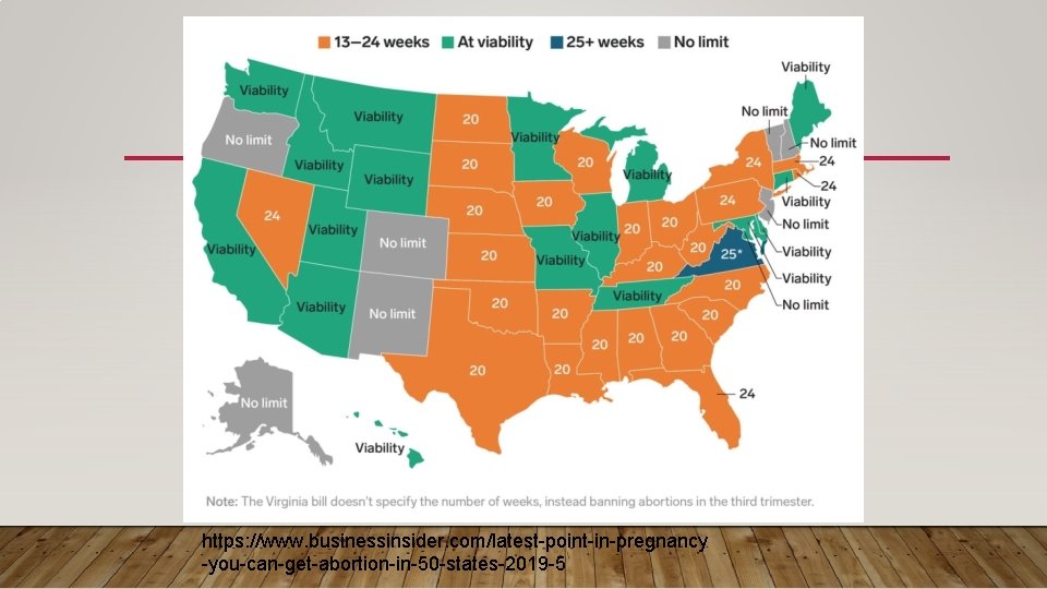 https: //www. businessinsider. com/latest-point-in-pregnancy -you-can-get-abortion-in-50 -states-2019 -5 