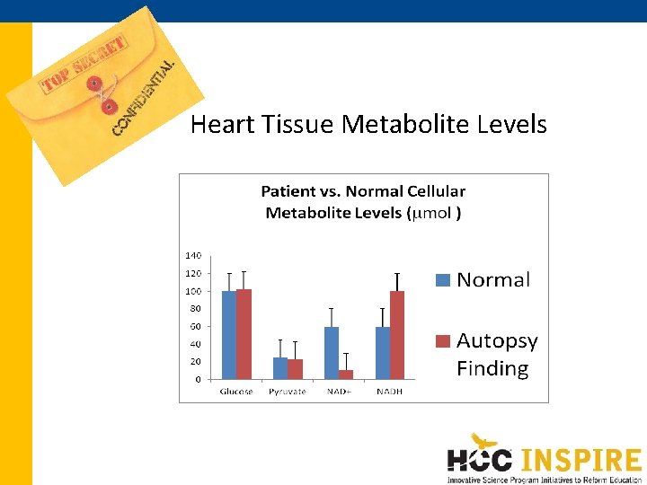 Heart Tissue Metabolite Levels Heart Tissue Metabolite Levels