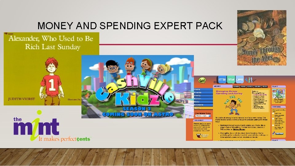 MONEY AND SPENDING EXPERT PACK 