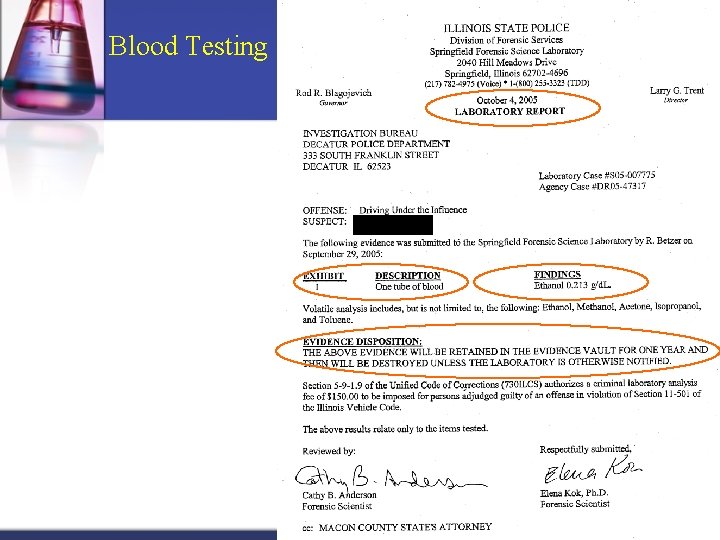 Blood Testing 