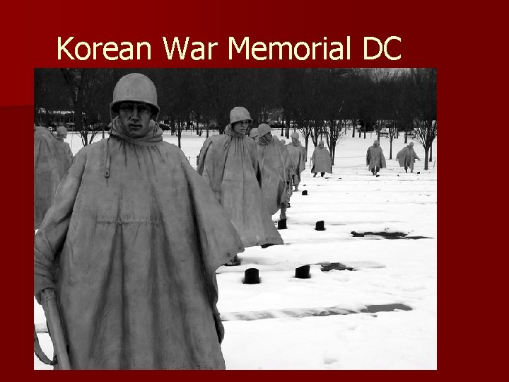 Korean War Memorial DC 
