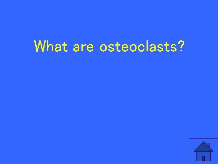 What are osteoclasts? 77 