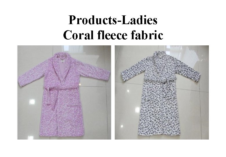 Products-Ladies Coral fleece fabric 