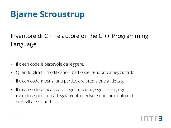 Bjarne Stroustrup Inventore di C ++ e autore di The C ++ Programming Language