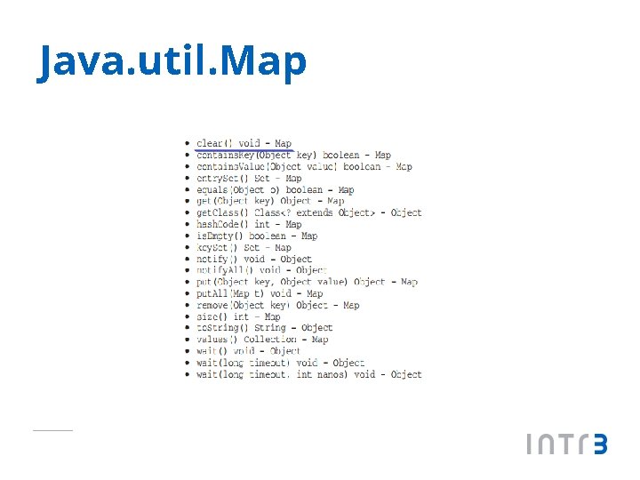 Java. util. Map 