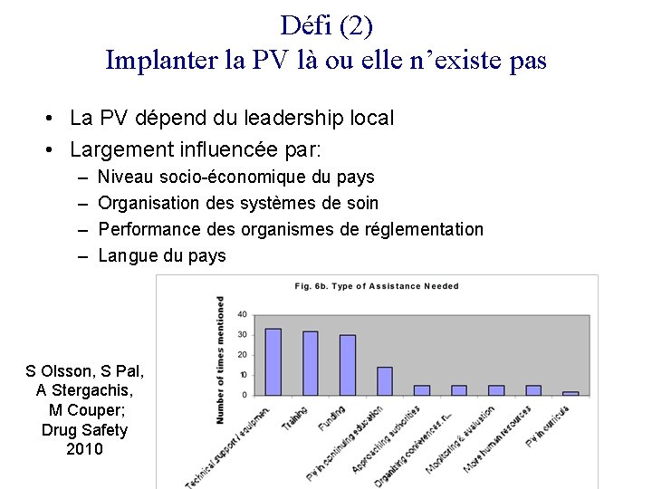 Défi (2) Implanter la PV là ou elle n’existe pas • La PV dépend