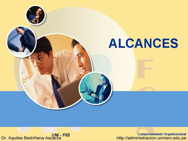 ALCANCES UNI - FIIS Comportamiento Organizacional 