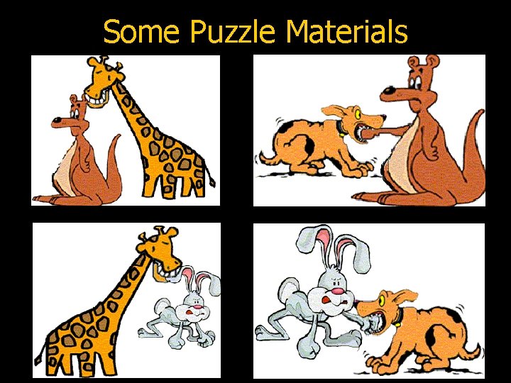 Some Puzzle Materials 