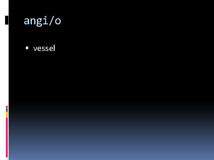 angi/o vessel 