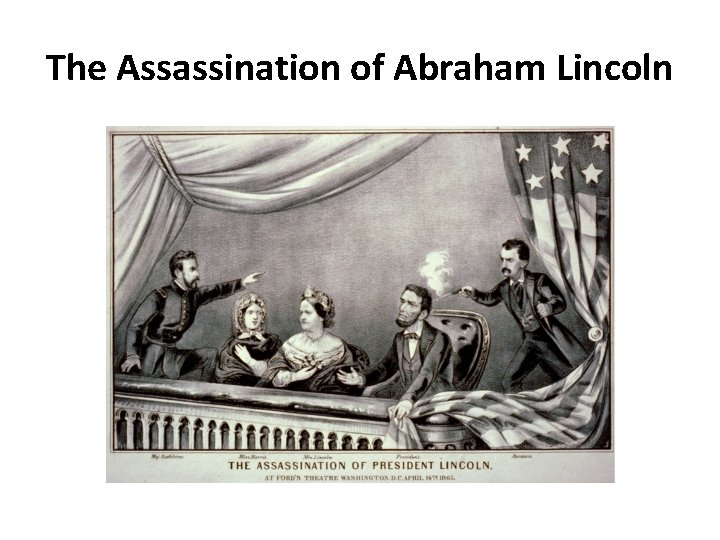 The Assassination of Abraham Lincoln 