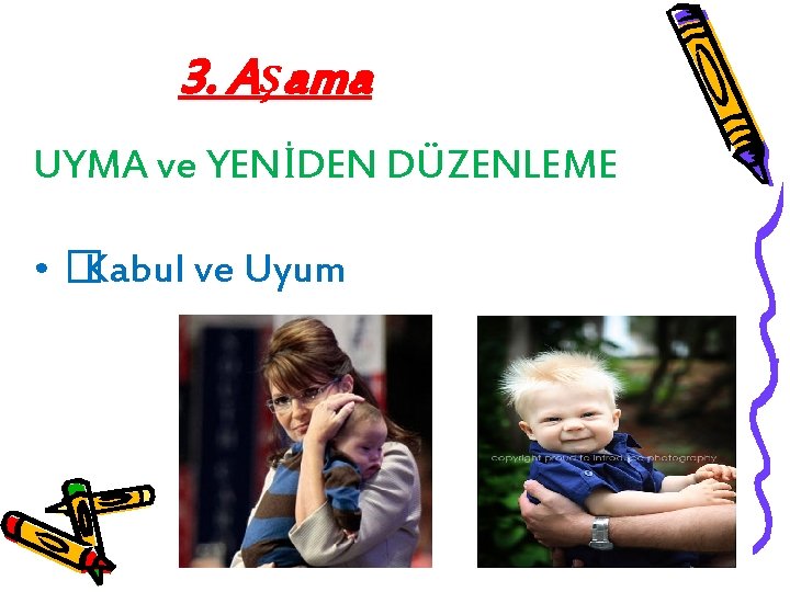 3. Aşama UYMA ve YENİDEN DÜZENLEME • �Kabul ve Uyum 