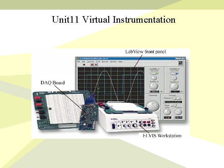 Unit 11 Virtual Instrumentation 