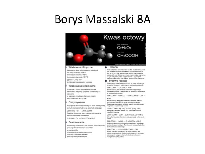 Borys Massalski 8 A 